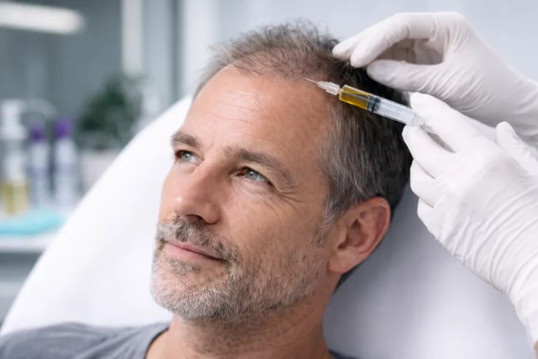 Profitez du PRP Esthétique Visage et Cheveux, un traitement naturel pour revitaliser la peau et les cheveux. Contactez-nous dès maintenant.