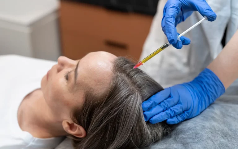 Profitez du PRP Esthétique Visage et Cheveux, un traitement naturel pour revitaliser la peau et les cheveux. Contactez-nous dès maintenant.